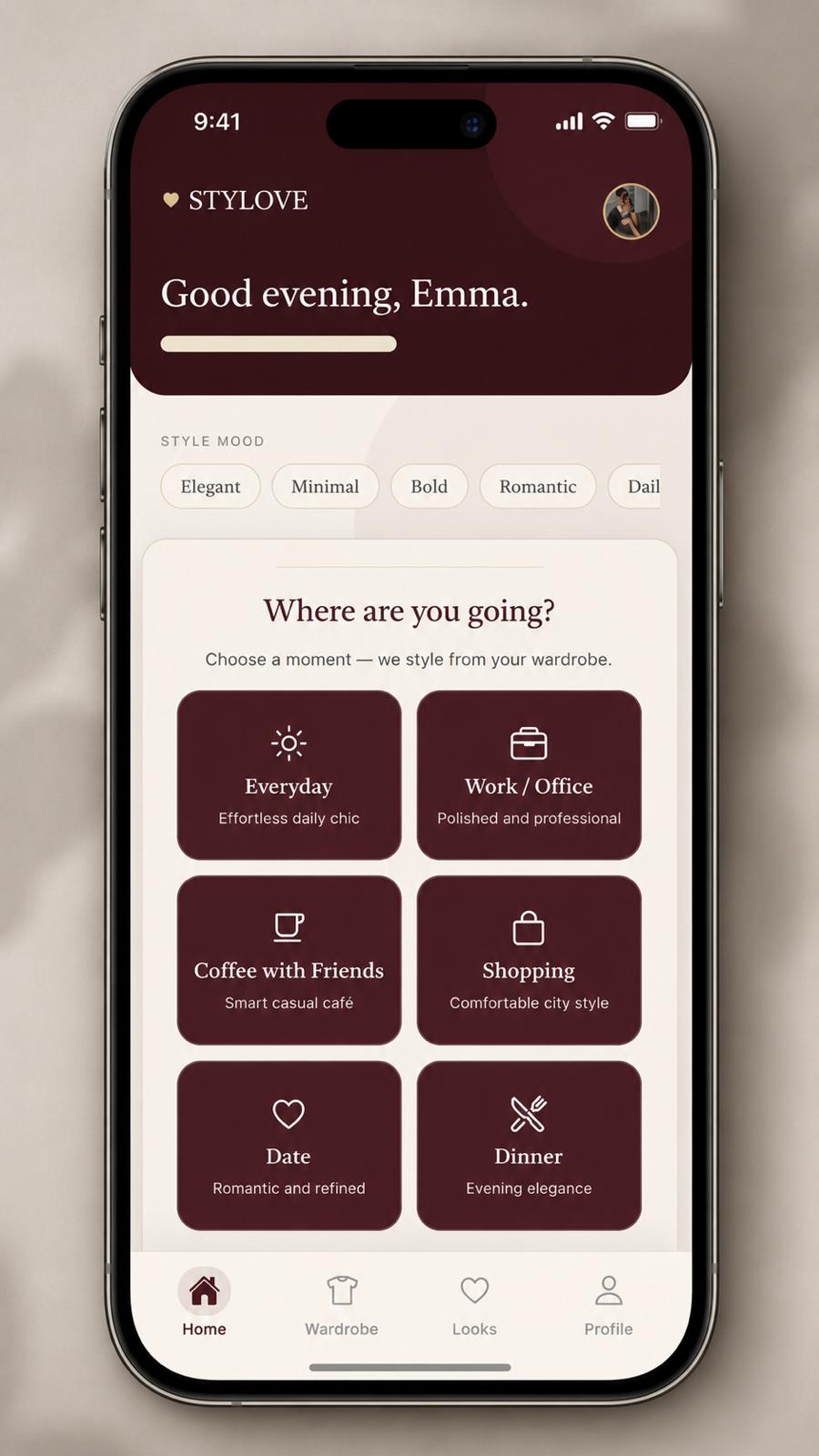Stylove wardrobe screen